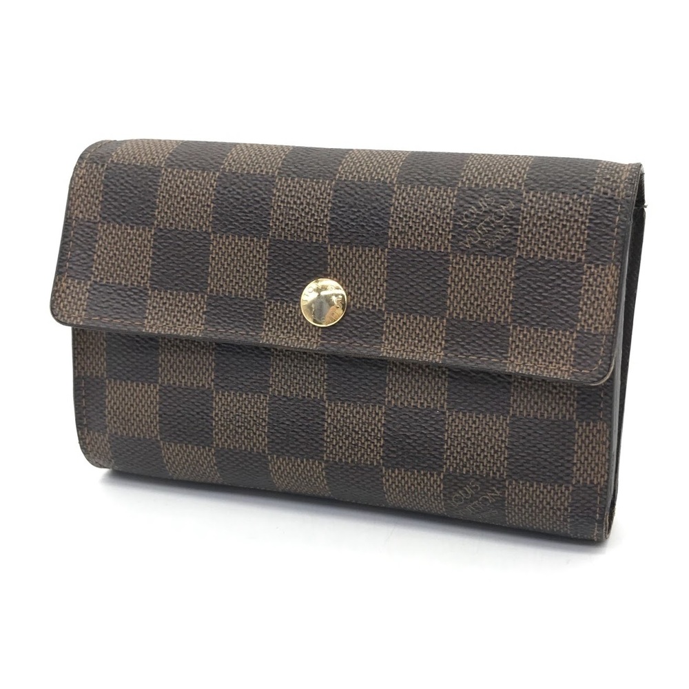 LOUIS VUITTON Damier Portefeuille Alexandra Tri fold Wallet
